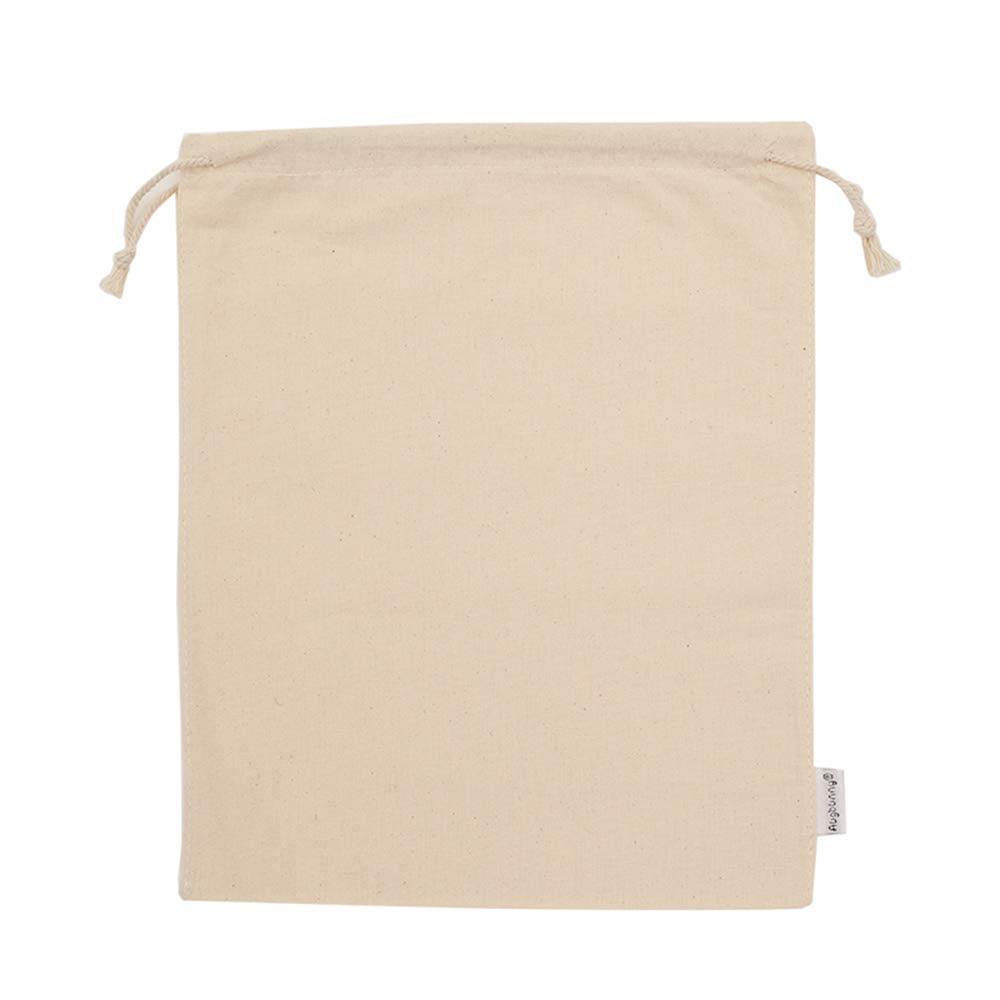 large muslin drawstring bags