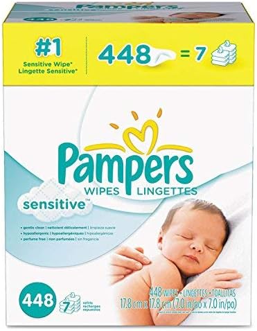 sensitive baby wipes white cotton