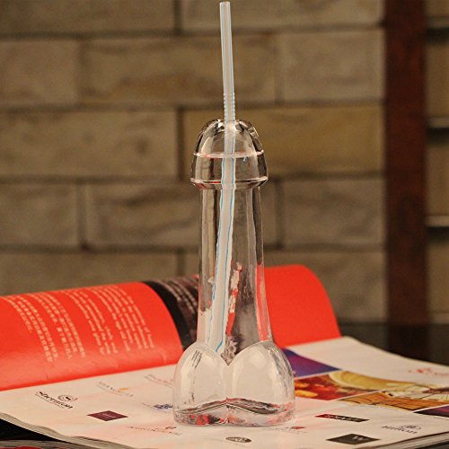 Glass cup, Alaman Penis Shaped Glass Cup Cocktail Gläser / Gtränk Glas / Creative dekor 8 PCS – Bild 5