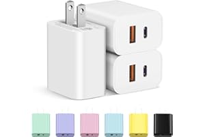 STAKYCET USB C Charger Block,iPhone Charger Block,Charging Blocks Box,USB Charger Block, 3-Pack for iPhone 15/iPhone 15 Pro/iPhone 15 Pro Max/iPhone14/13/12 Pro/iPad Pro/Samsung/Android Phone