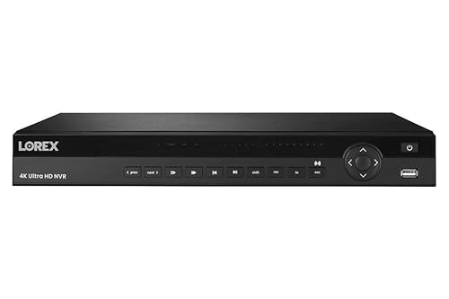 Lorex N881A38B Series 32 Channel 4K 2x4TB IP Ultra HD Security