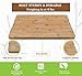 Wooden Chopping Board for Meat (Butcher Block), Vegetables, Fruit, Cheese