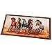Western Galloping Horse Rug, Brown, 60