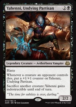 Magic: the Gathering - Yahenni, Undying Partisan (074/184) - Aether Revolt