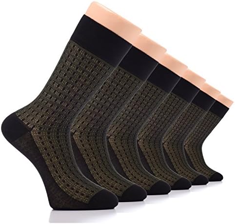 Mens Colorful Patterned Luxury Dress Socks, European Made (Multicolor)