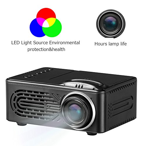 image for iDeer Life iDeer LCD Mini Projector,Multimedia Potable Home Theater Pr