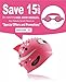STARTSMART Kids Fun Silicone Swim Cap for Boys and Girls - Sharks & Minnows by Start Smart (Pink)