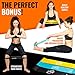 Invincible Fitness Foam Roller Set - Exercise, Yoga & Stretching, Workout Equipment - Physical Therapy Recovery, Deep Tissue Muscle Massage - Trigger Point Release, Includes 3 Resistance Loop Bands