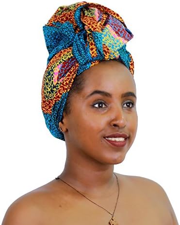FANS FACE Traditional African Headwrap Headtie Nigerian Scarf Headwear Lots Colors Available