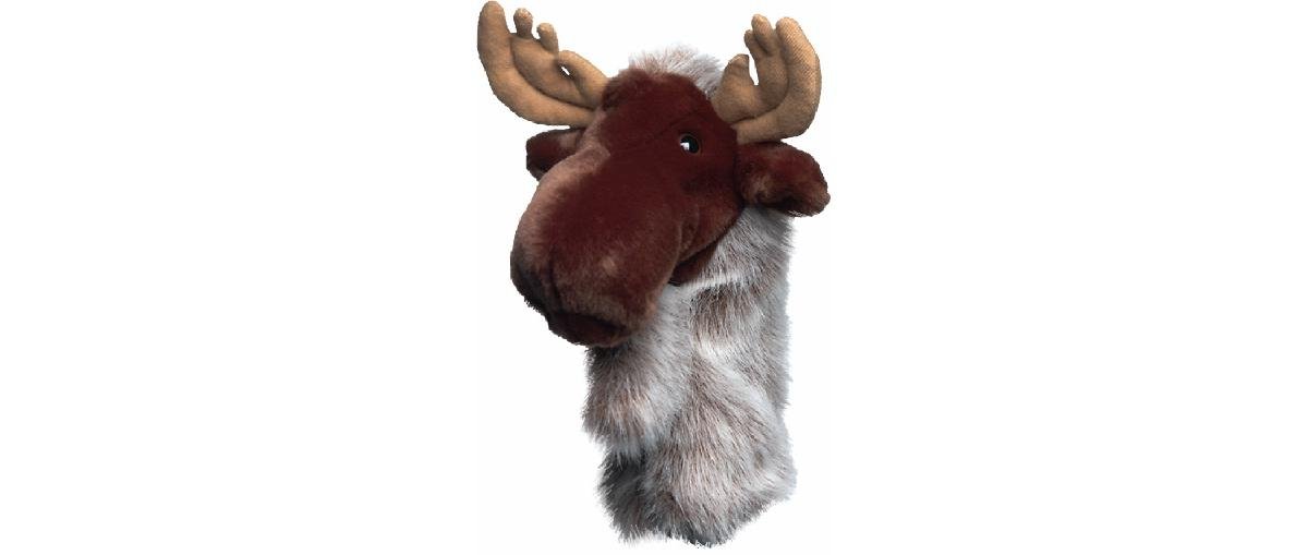 Daphne's Moose Novelty Hybrid Headcover - Brown/Grey