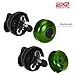 Arltb Mini Aluminum Bike Bell 20-22mm for Kids Durable Crisp Loud Anti Rust Fit Mini Bicycle Bells Handlebars Horn Accessories (5 Colors)
