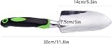 IDISON Garden Trowel with Ergonomic Non-Slip Handle, 30x7.5cm view 2