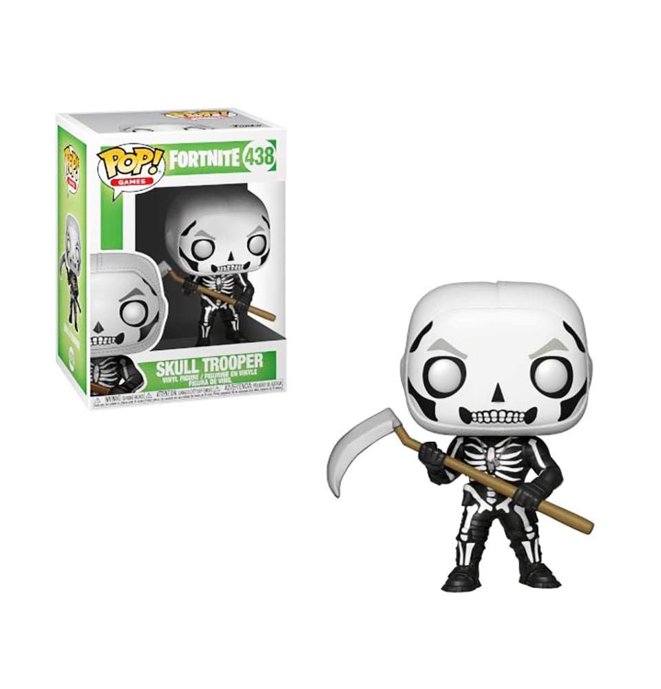 Funko POP! Games: Fortnite - Skull Trooper - Collectable Vinyl Figure - Gift Idea - Official Merchandise - Toys for Kids & Adults - Video Games Fans - Model Figure for Collectors and Display
