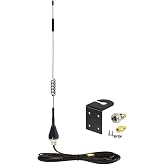 Bingfu Garage Door Gate Opener Antenna 433mhz for Liftmaster Mighty Mule | Gate Opener Accessories Coaxial Antenna Extender Parts Compatible with GTO Mighty Mule MM371W MMS100 Ghost Controls Multicode