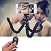 Xiner Mini Flexible Octopus Tripod with Bluetooth Remote Shutter and Universal Phone Holder for iphone Smartphone and Camera