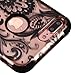 for iPhone 7 Plus Case, Kaleidio [TUFF] Rugged Shockproof Hybrid 3-Piece Dual Layer Protective Heavy Duty Armor Cover [Includes a Overbrawn Prying Tool] [Rose Gold Paisley Design]