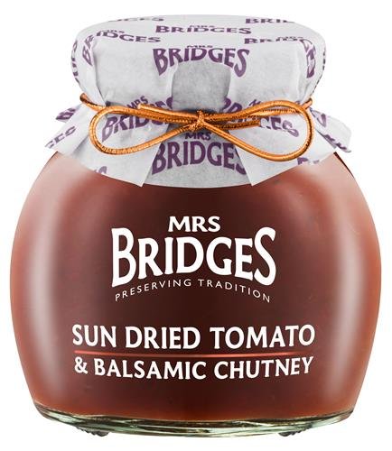 Mrs Bridges Sun Dried Tomato & Balsamic Chutney 280g