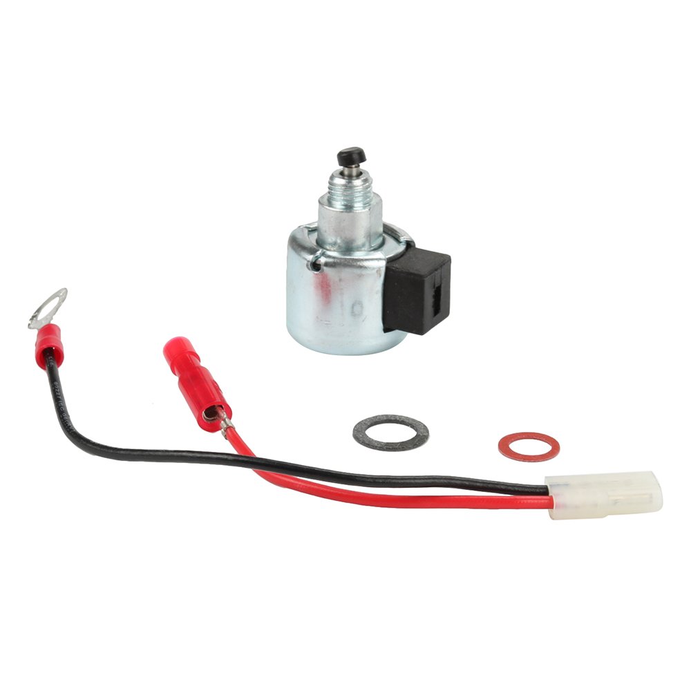 Panari 12 757 33-S Fuel Solenoid Carburetor Repair Kit for Kohler CH11 CH13 CH15 CH16 CV14 CV15 CV16 CV450 CV460 CV461 CV490 CV491 CV492 CV493 Engine John Deere STX38 LX255 AM128242 AM128816