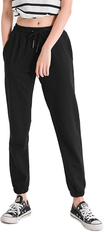 cropped jogger pants