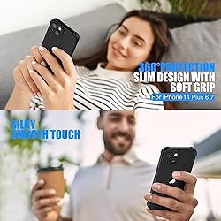 ORETECH for iPhone 14 Plus Case, with [2 x Screen