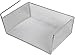 YBM HOME Storage Bin, Under Shelf Basket, Silver