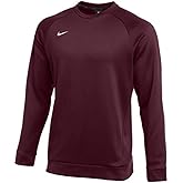 Nike Men's Therma Crew Sweatshirt - Anthracite, Small - Unisex Clothing for Outdoor Enthusiasts