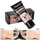 Black Peel off Mask, Blackhead Remover Mask, Charcoal Black Mask, Peel off Purifying Pore Mud, Blackhead Remover Remove Blackheads, Deep cleansing Dead Skin, Acne, Oil Control (60ml)