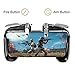 Trunple PUBG Mobile Game Controller,Shooter Sensitive, Aim Trigger Controller, Ergonomic Gamepad with Cooling Fan, Portable USB Charger, Mobile Controller L1R1, Supports 4.5-6.5 Inch Smartphone （Black）thumb 1
