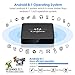 Kingbox Android TV Box 8.1, Model X Android Box with 2GB RAM 16GB ROM Quad-Core Support Dual-Band WiFi 2.4G+5G / 4K / 3D / H.265 Smart TV Box (Model X 8.1)