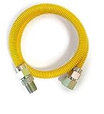 EZ-Fluid 72" S.S Corrugated Yellow Epoxy Coated