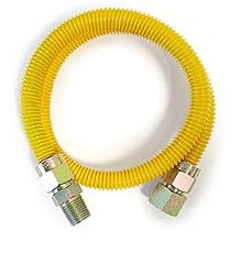 EZ-Fluid 72" S.S Corrugated Yellow Epoxy Coated