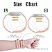 For Fitbit Ionic Bands Waterproof, Hotodeal Replacement Sport Strap Accessory Wristbands for Ionic Fitbit Smartwatch, 13 Classic Colors, Lavander+White+Pink, Small