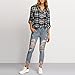 Women's Casual Ripped Holes Skinny Jeans Jeggings Straight Fit Denim Pants