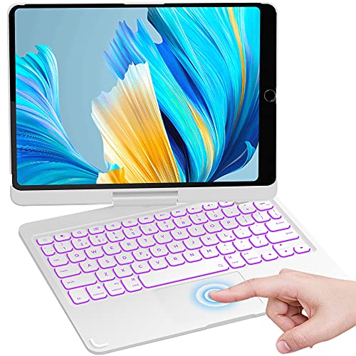 iPad 10.2 Keyboard Case with TouchPad, iPad 9th/8th/7th Gen, iPad Pro