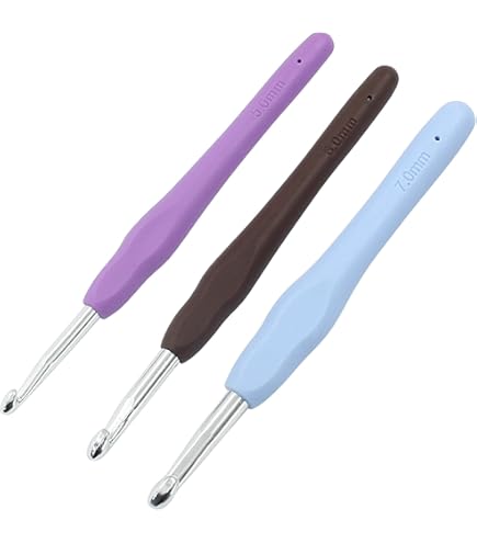 Amazon.com: Crochet Hooks 4.5mm 5.5mm 6.5mm Crochet Needles
