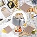 Toaster Bags, KMEIVOL 20 Pcs Grilled Cheese Toaster Bags, Heat Resistant Toaster Bags Reusable, Non Stick Kitchen Toaster Pockets, Gluten Free Toaster Bags Easy to Clean, Perfect for Sandwiches Pizza