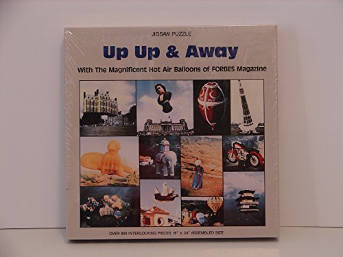 Up, Up & Away with the Magnificent Hot Air Balloons of Forbes Magazines 600 piece Jigsaw Puzzle