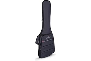 Crossrock Backpack Bag, 10mm Padded, Dark Grey, Fits Electric Guitar (CRSG107EGR)