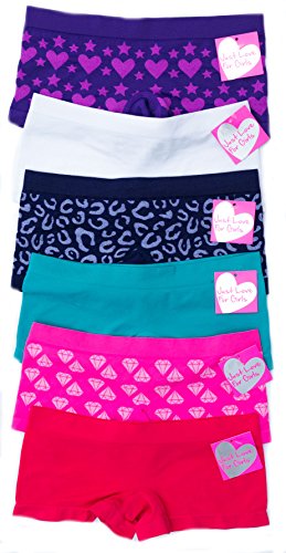 Just Love GP-6P-37006-XL Panties for Girls/Girls Panties (Pack of 6)