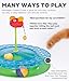 Catstages Cheese Chase Interactive Cat Track Toy with Balls and Catnip Toy, Multicolored