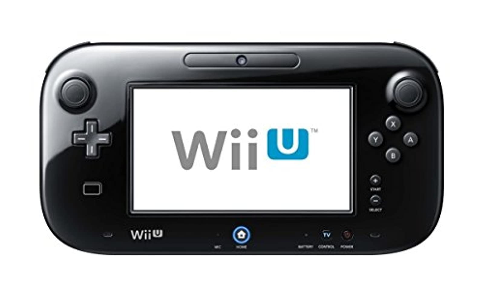 Nintendo WUP-010_CR Wii U Gamepad, Black (Renewed)