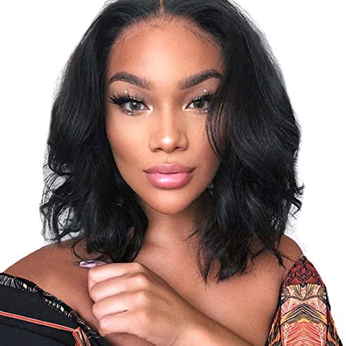 Short-Bob-Lace-Front-Wigs-Human-Hair-130-Density-Pre-Plucked-Brazilian-Virgin-Human-Hair-Natural-Wave-Bob-Style-Wigs-For-Black-Women-10