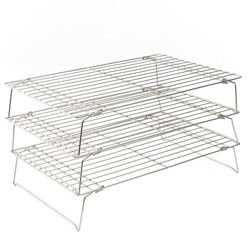 Ultra Cuisine 3 Tiers Stackable Cooling Rack