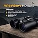 Wingspan Optics WideViews HD 8X42 Professional Binoculars for Bird Watching. Extra-Wide Field of View for the Brightest, Clearest Detail. Close Focus for Closer Views.HD Quality at an Affordable Price