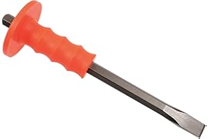 MAYHEW TOOLS Mayhew Select 12205 3/4-by-12-Inch Handguarded Cold Chisel , Black