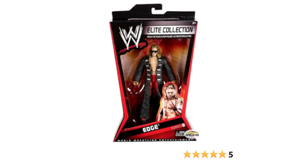 Amazon Com Wwe Elite Collector Edge Figure Series 8 Sports Outdoors
