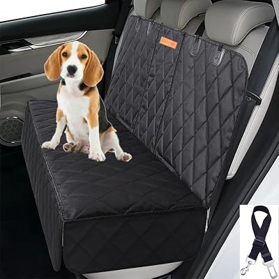 GoBuyer Dog Car Seat Cover Protector Liner Isofix Compatible Non-Slip Universal