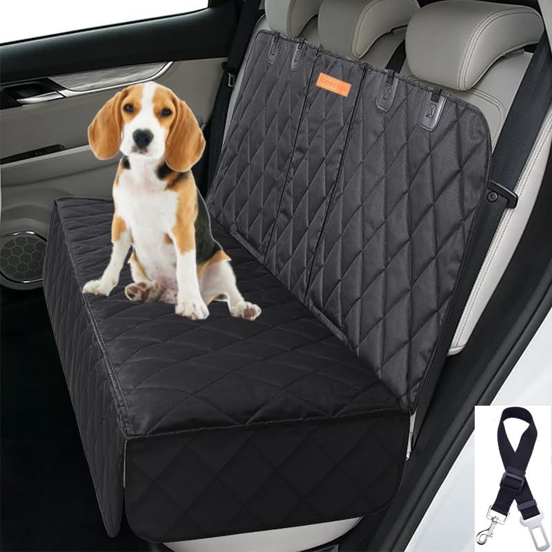 GoBuyer Dog Car Seat Cover Protector Liner Isofix Compatible Non-Slip Universal