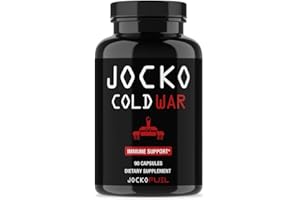 Jocko Fuel Immune Support Supplement - Elderberry with Zinc & Vitamin C for Adults - Immune Defense with Vitamin C, D3, Superfoods, Herbs, & Minerals (90 Capsules)