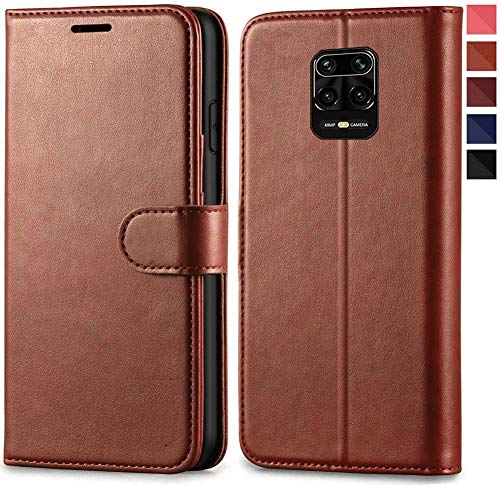 GoldKart® Flip Case for Redmi Note 9 Pro / 9 Pro Max | PU Leather Wallet Stand | TPU Inside | Magnetic Closure | Back Ca